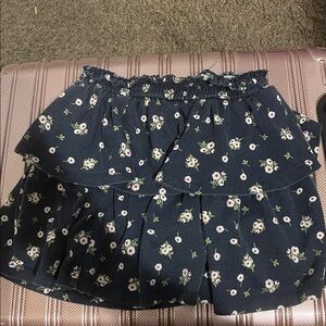 The Children's Place Navy Floral Skirt